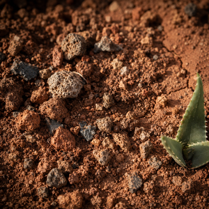 Volcanic island soil